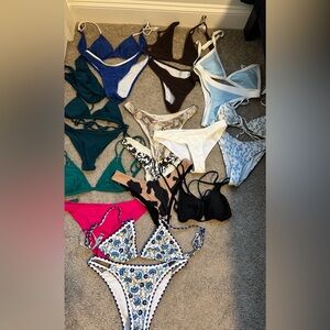 Bikini Set Collection/Lot - Aerie, SHEIN, forever 21